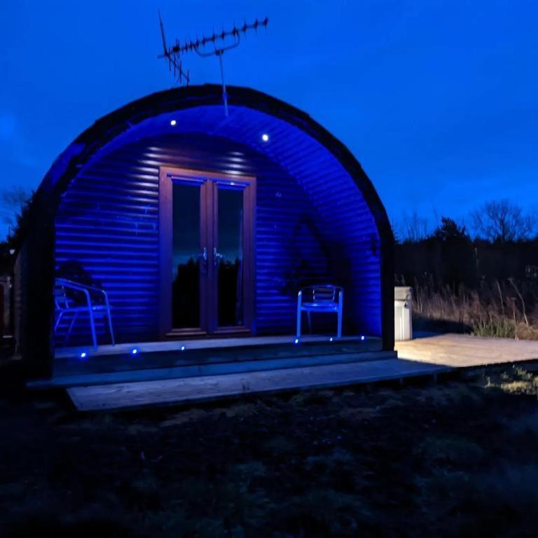 Pond View Pod 1 With Outdoor Hot Tub - Fife - Loch Leven - Lomond Hills Villa Kelty ภายนอก รูปภาพ